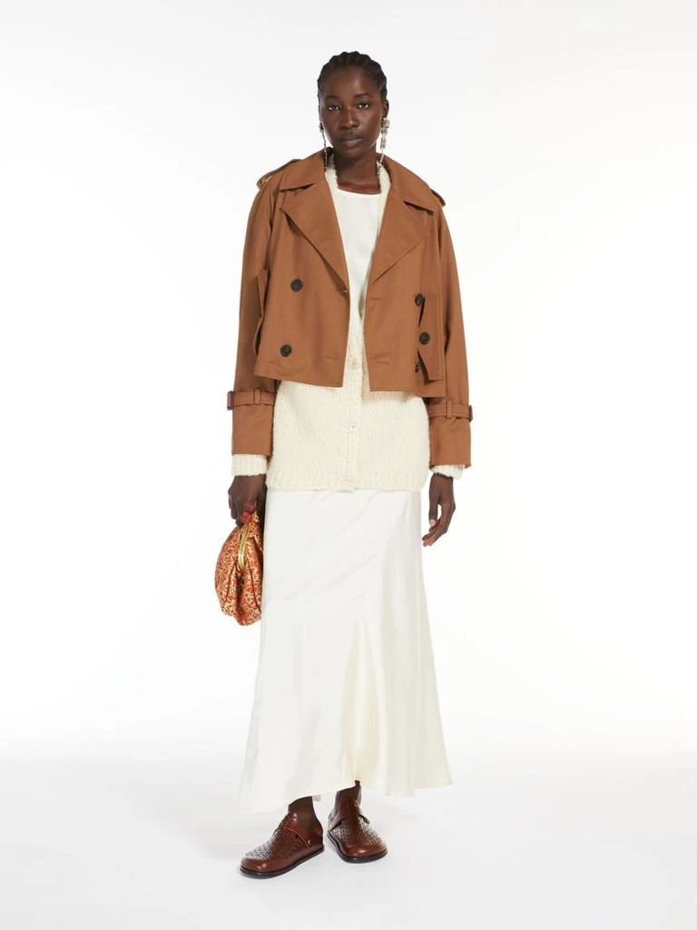 Weekend Max Mara Fluid satin skirt 5