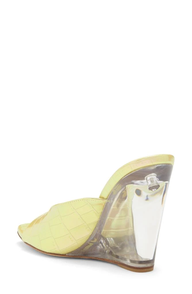 Stuart Weitzman Tia 100 Lucite® Wedge Sandal 2