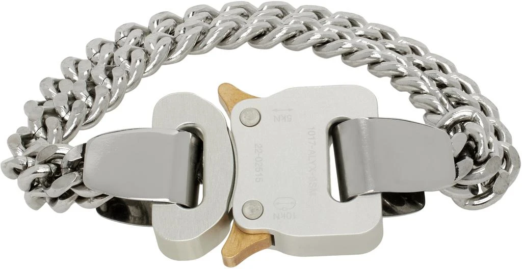 1017 ALYX 9SM 2x Chain Buckle Bracelet 1