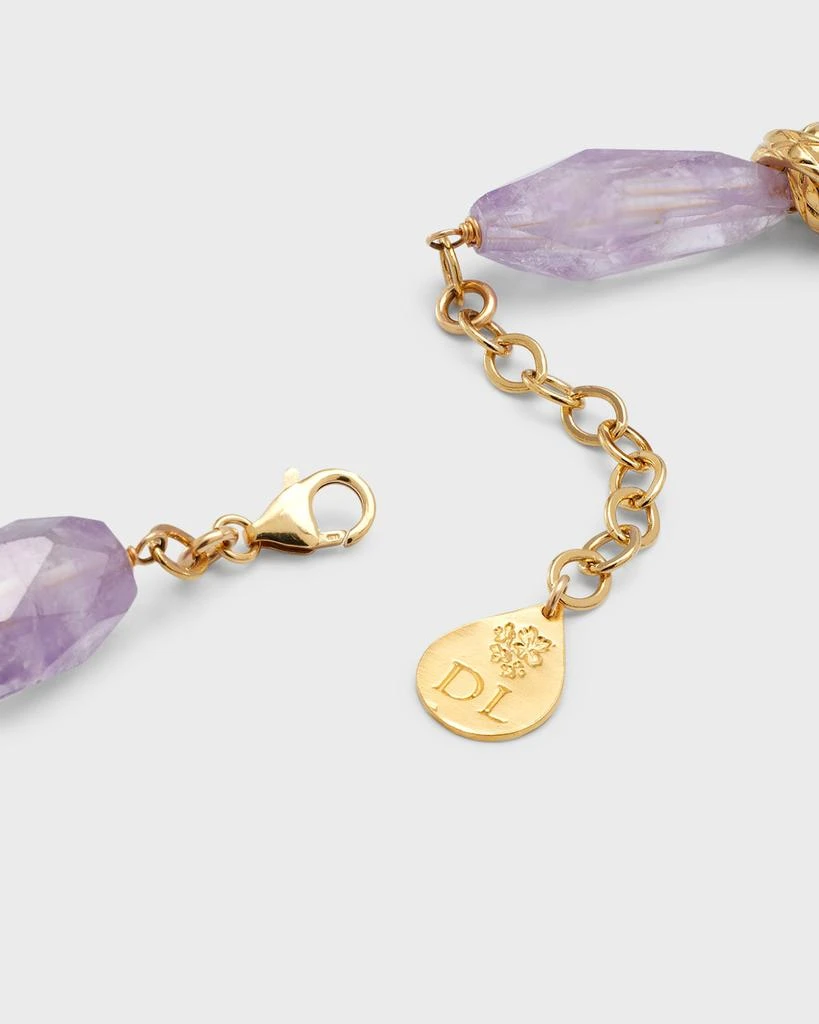 Devon Leigh Amethyst and Purple Imperial Jasper Necklace 4