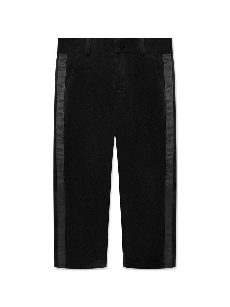 Patachou Patachou Straight Leg Velvet Party Trousers 1