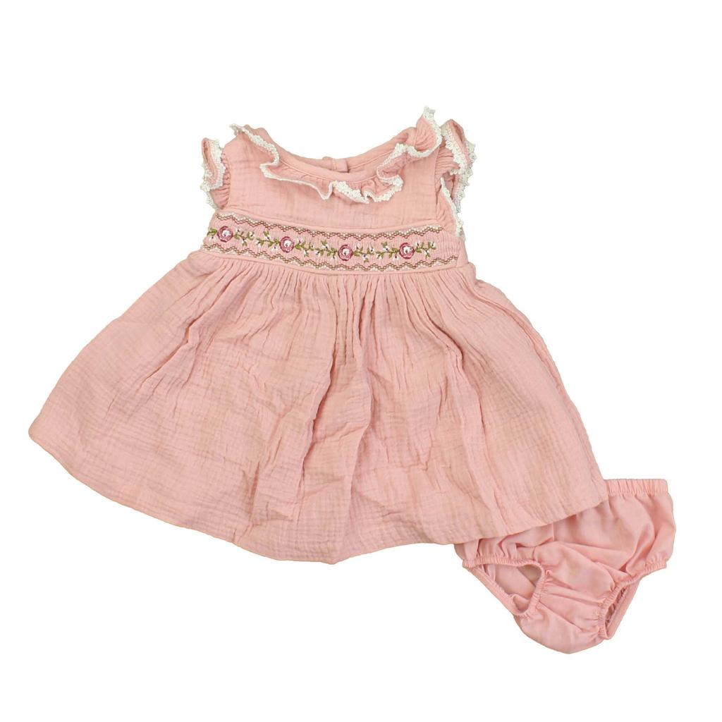 Iris & Ivy Girls Pink Dress