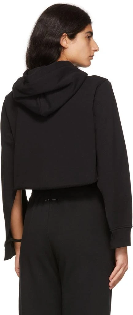 MAISON MARGIELA Black Cotton Hoodie 3