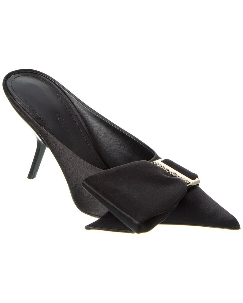 Salvatore Ferragamo Ferragamo Asymmetric Bow Satin Pump 1