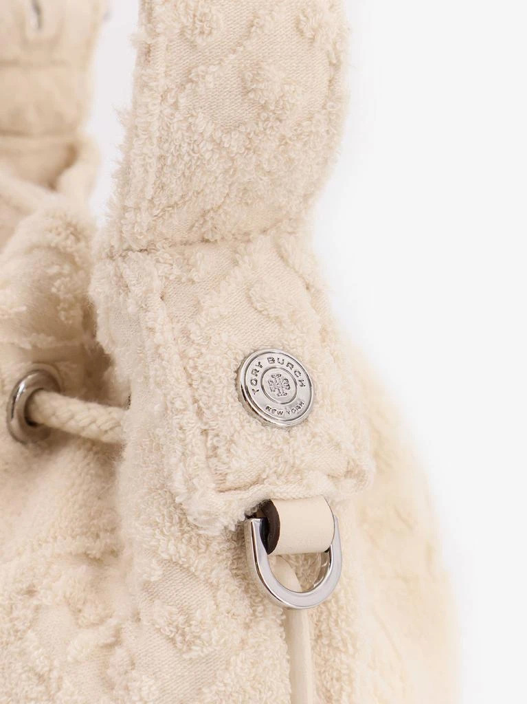 Tory Burch T Monogram Terry Mini canvas bucket bag 5