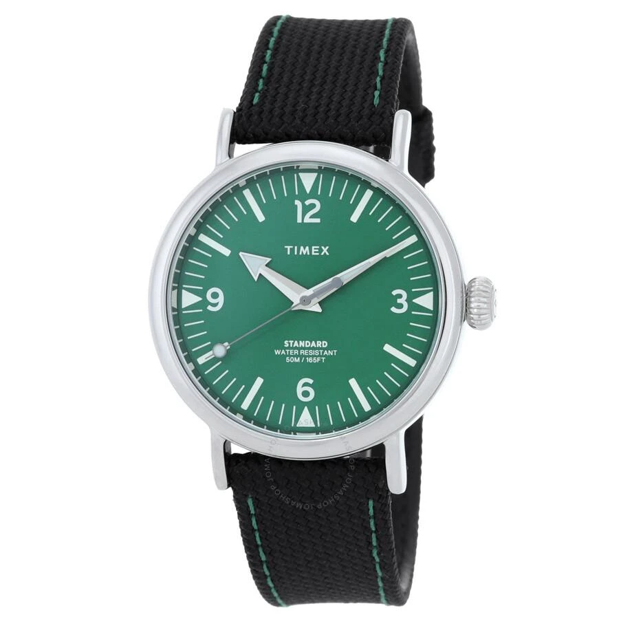 Timex Standard Quartz Green Dial Men's Watch TW2V44200 1