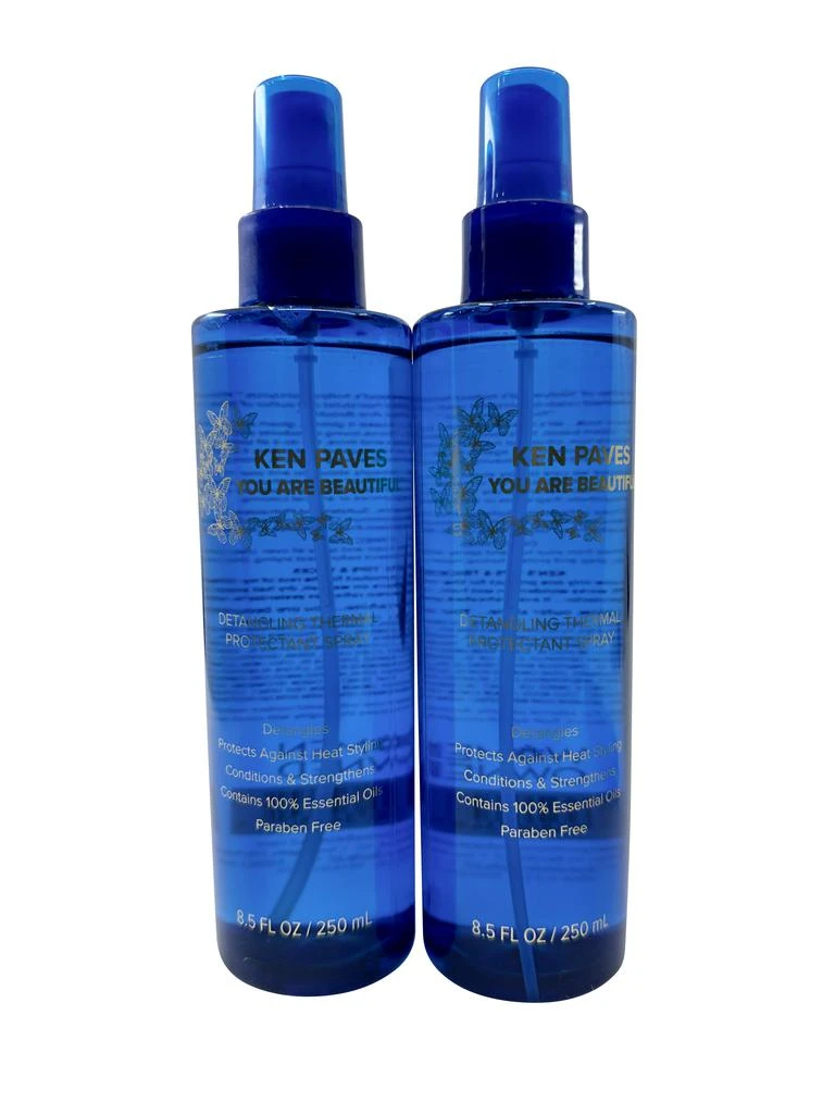 Ken Paves You Are Beautiful Detangling Thermal Protectant Spray 8.5 OZ Set of 2 1