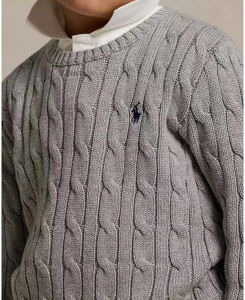 Ralph Lauren Toddler and Little Boys Cable-Knit Cotton Sweater 3