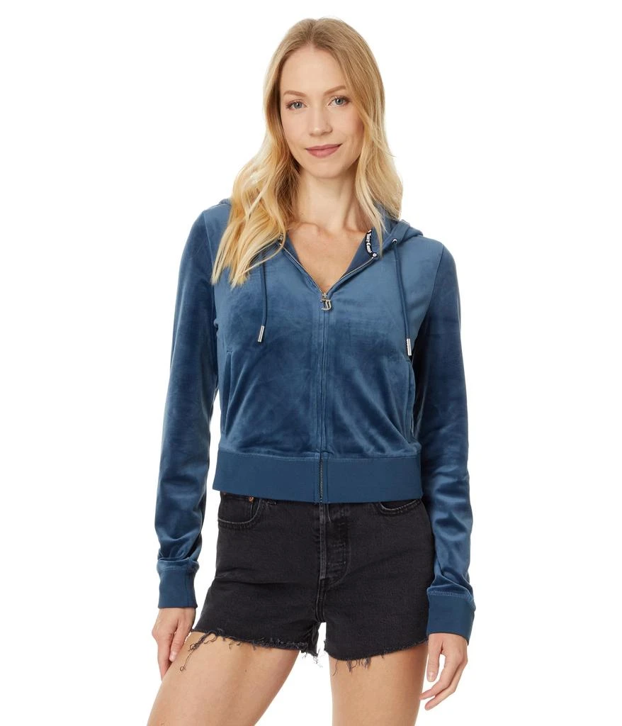 Juicy Couture Classic Juicy Hoodie With Back Bling 1