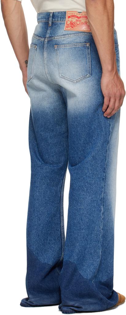 Shop Blue Samy Wide Leg Jeans on Sale at BeyondStyle – Get 40% Off