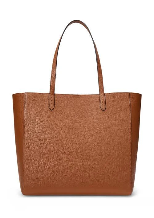 Ralph Lauren Ralph Lauren Pebbled Leather Large Cameryn Tote Bag 3