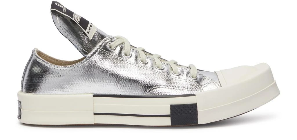 RICK OWENS Turbodrk sneakers x Converse low silver 1