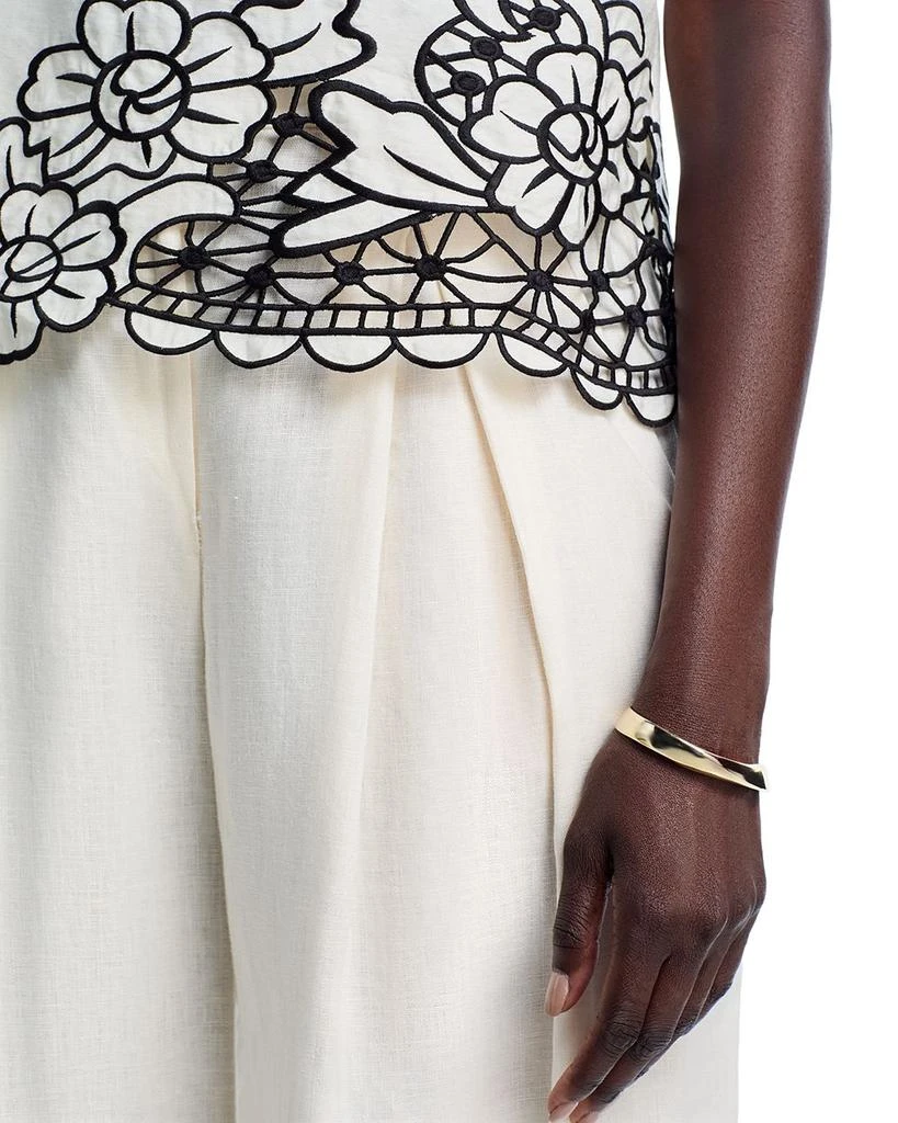 Tahari The Poppy Embroidered Top 4