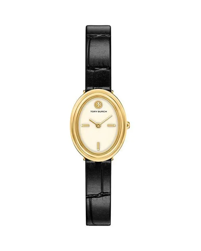 Tory Burch The Small Kira Double Wrap Leather Watch, 18mm x  display picture 2