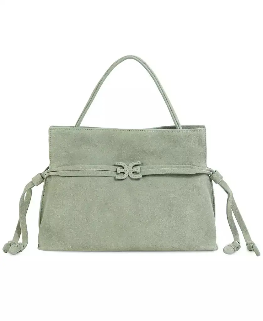 Sam Edelman Poppy Small Suede Drawstring Tote Bag