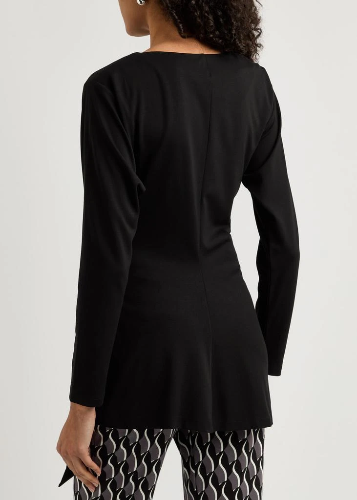 Diane von Furstenberg Rosalind wrap-effect jersey top 3