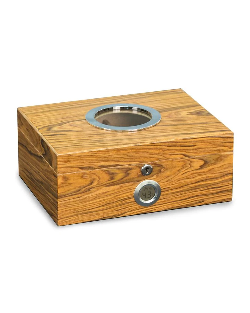 Bey-Berk Olive Wood Cigar Humidor from Neiman Marcus