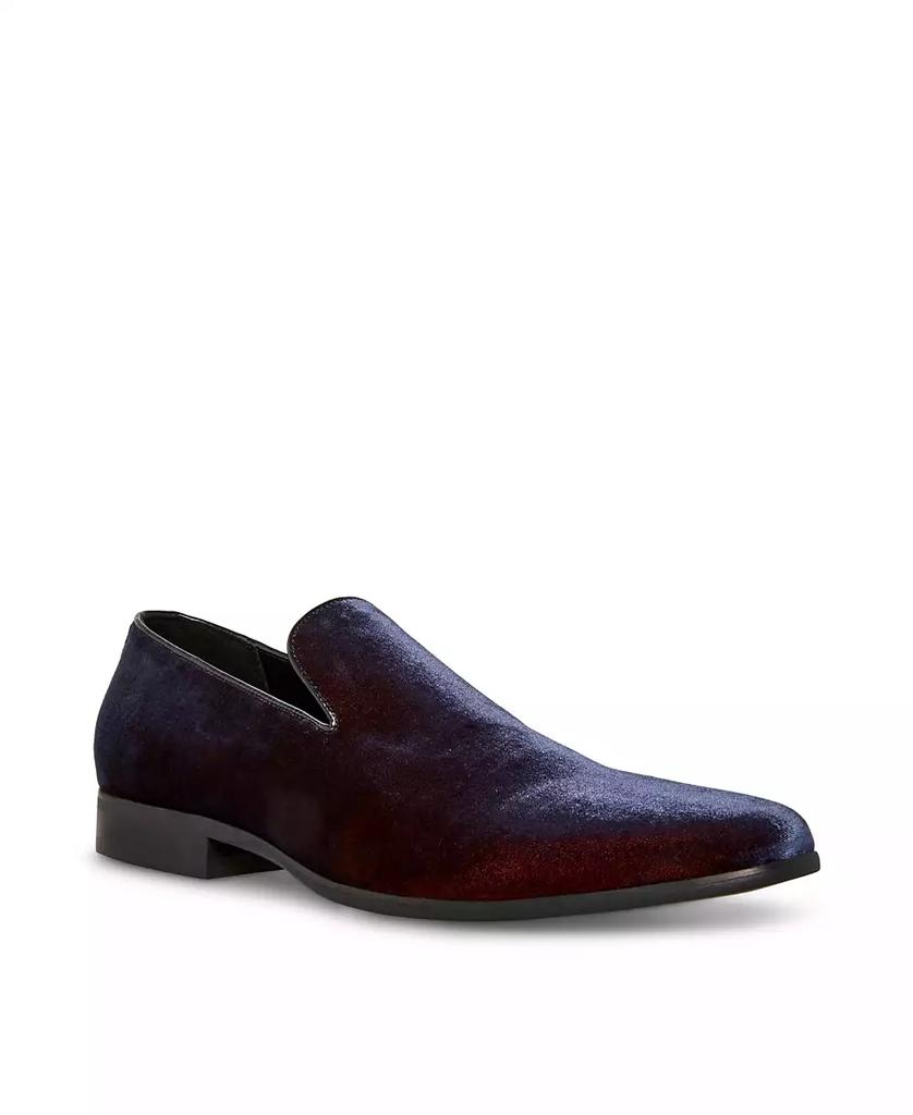 Hot steve madden blue velvet loafers Store