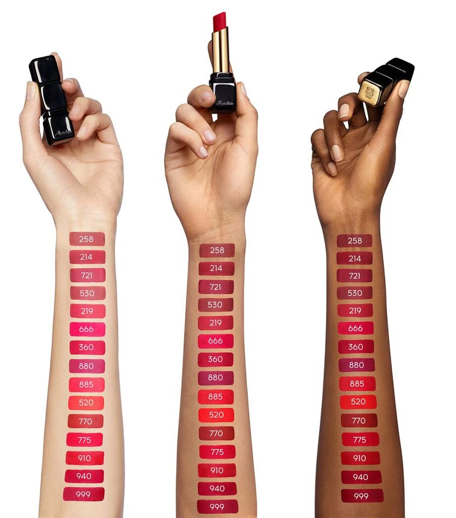 Guerlain KissKiss Tender Matte 16H Comfort Lipstick 4