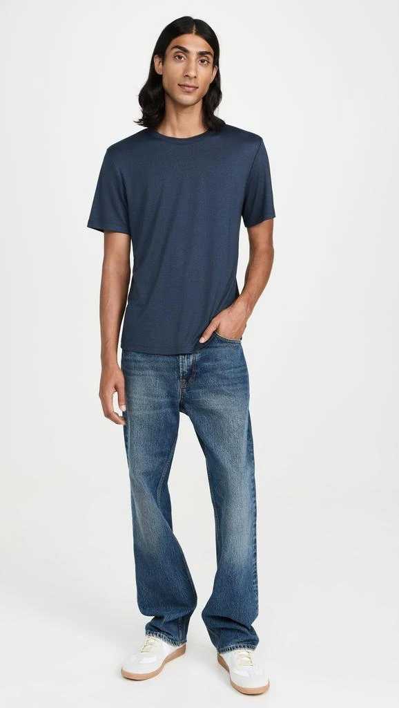 Theory Essential Tee in Anenome Milano 4