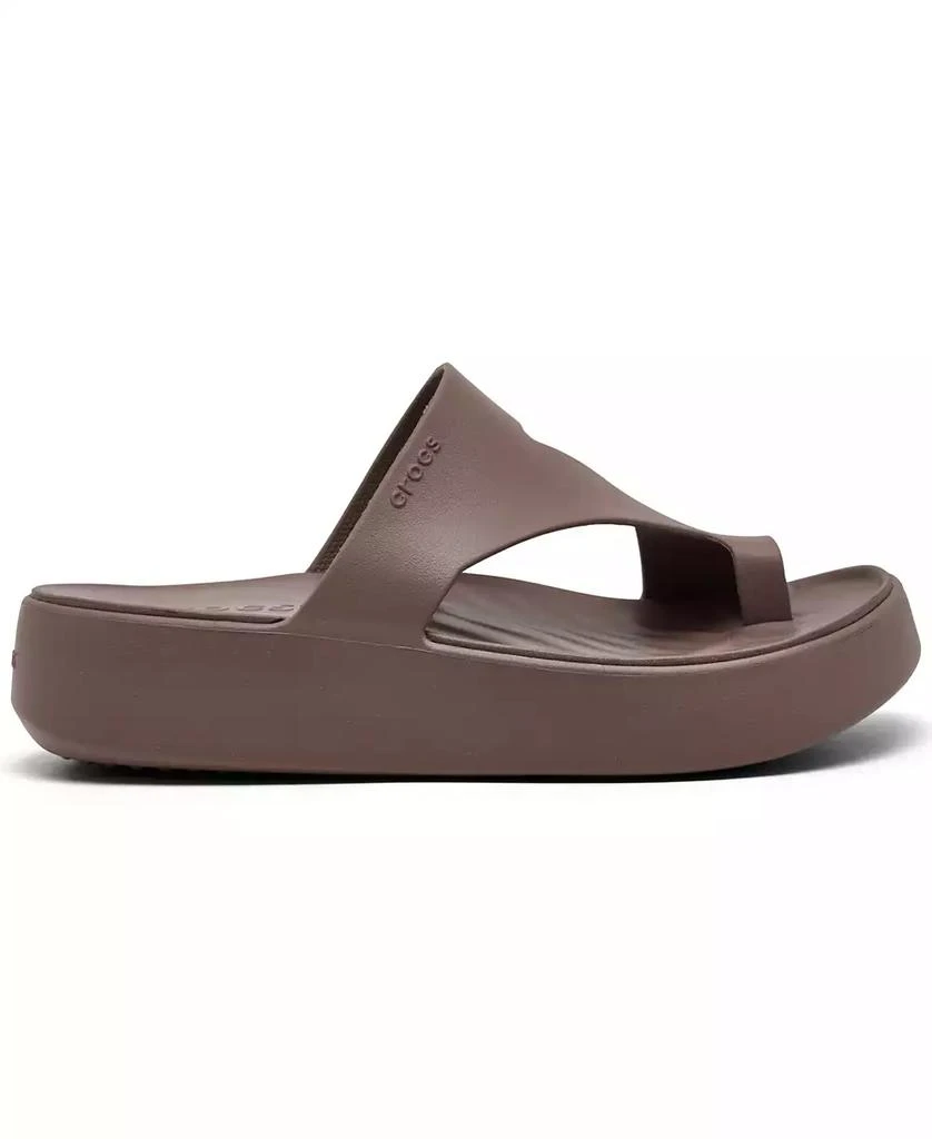 Crocs Women's Getaway Platform Toe Loop Casual Sandals from Finish Line 2