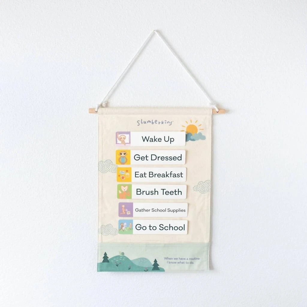 Slumberkins Slumberkins - Kid's Routines Visual Schedule