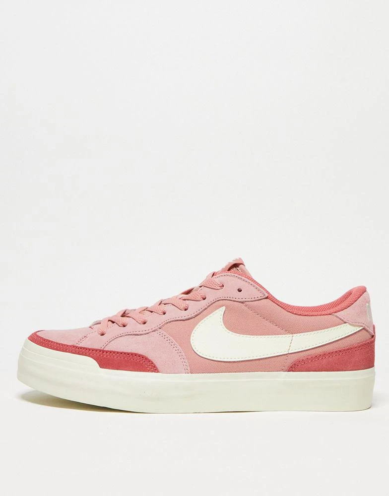 NIKE Nike SB Zoom Pogo Plus trainers in pink and white 1