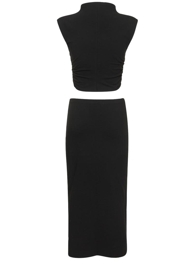 REFORMATION Foster Knitted Two Piece Set