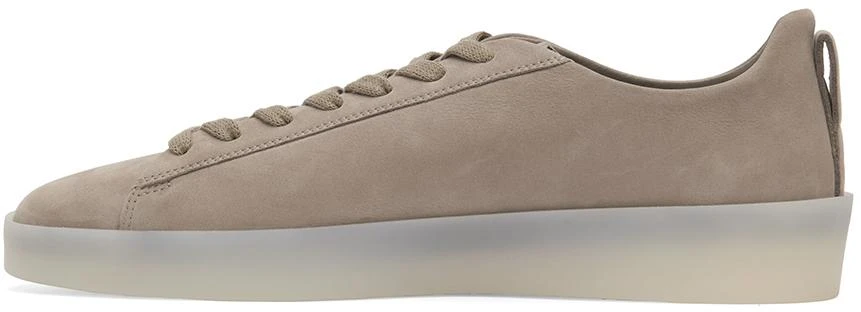 Essentials Taupe Tennis Low Sneakers 3