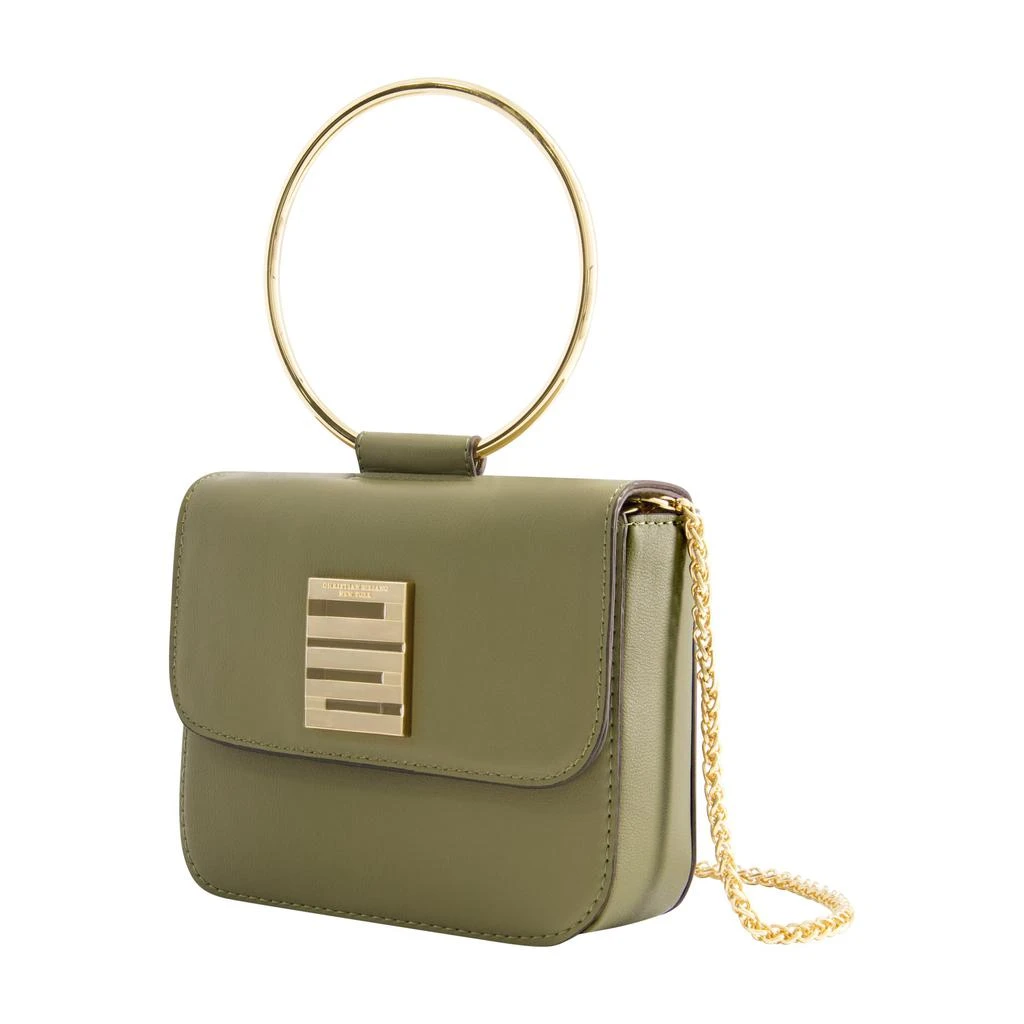 Christian Siriano New York Ring Handle Mini Flap Crossbody 4