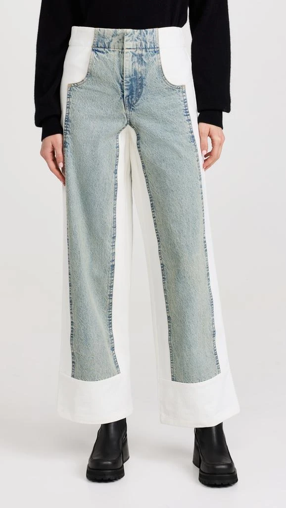 Sea Liam Pieced Denim Jeans 1