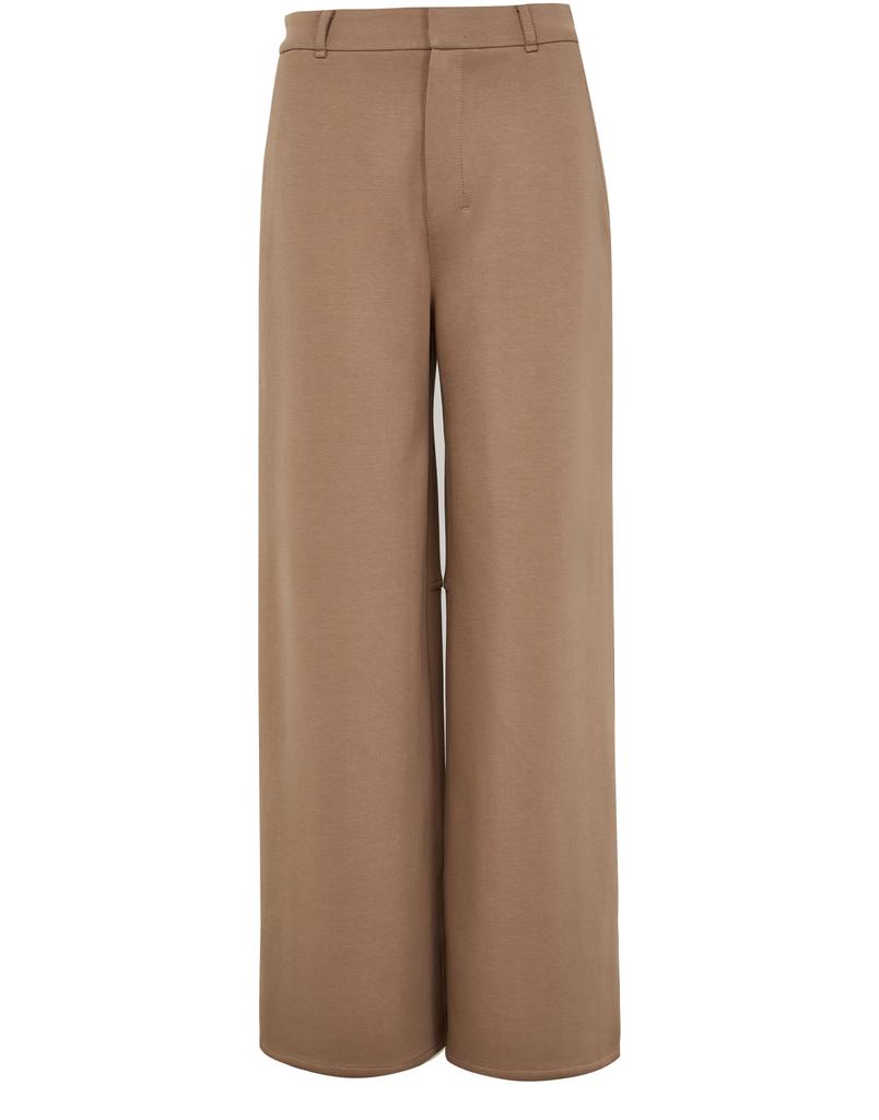 Max Mara Merlot wide leg pants
