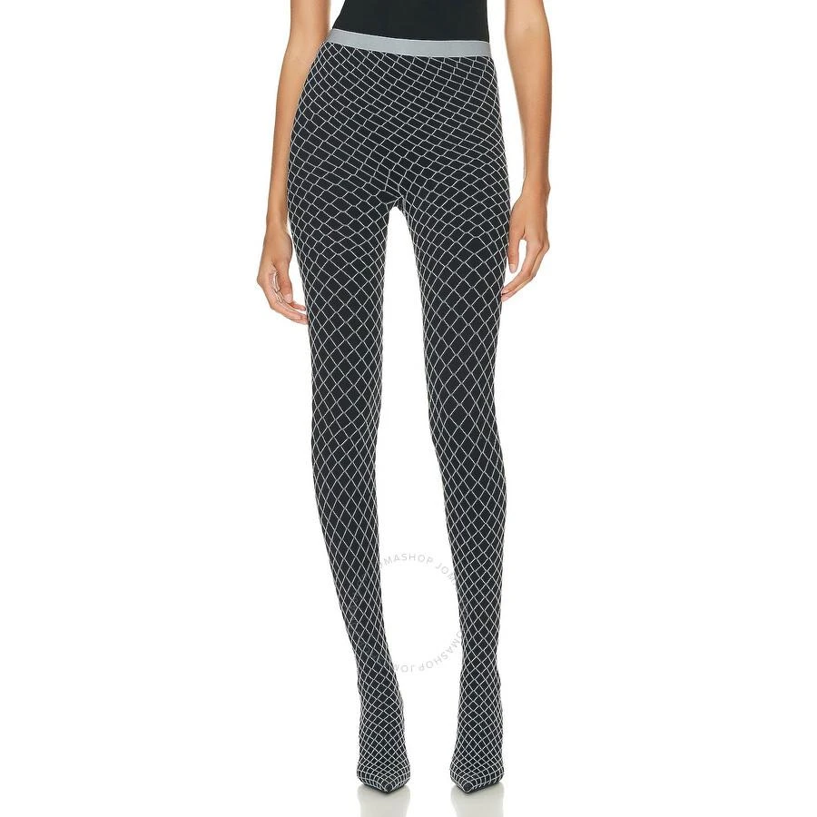 Balenciaga Knife Fishnet Pantaleggings Boots 1