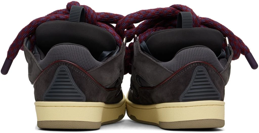 Lanvin Gray Curb Sneakers 2