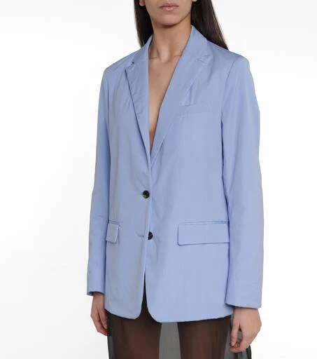 Dries Van Noten Cotton poplin blazer 4