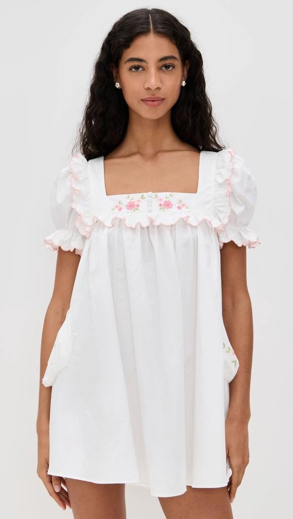 For Love & Lemons Tea Time Babydoll Dress 6
