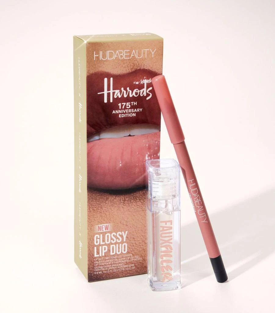 Huda Beauty 175 Anniversary Edition Glossy Lip Duo (3.9ml) 3