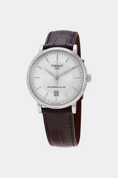 Tissot Tissot Carson Premium Automatic Silver Dial Men's Watch T1224071603100 1