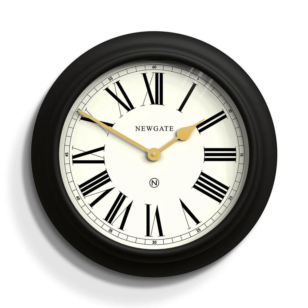 The Hut Newgate Chocolate Shop Clock - Black 1