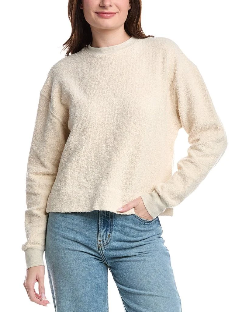 PERFECTWHITETEE perfectwhitetee Reverse Fleece Pullover