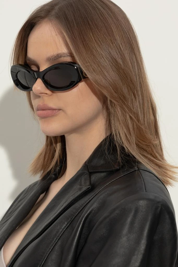 NEW VALENTINO SUNGLASSES BLACK GRAY WOMEN EYEWEAR VALENTINO VLS-178A Valentino Eyewear Sunglasses `VLS-178` | Women main image 4
