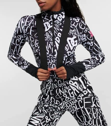 Dolce 
Gabbana Logo-print ski salopettes 4