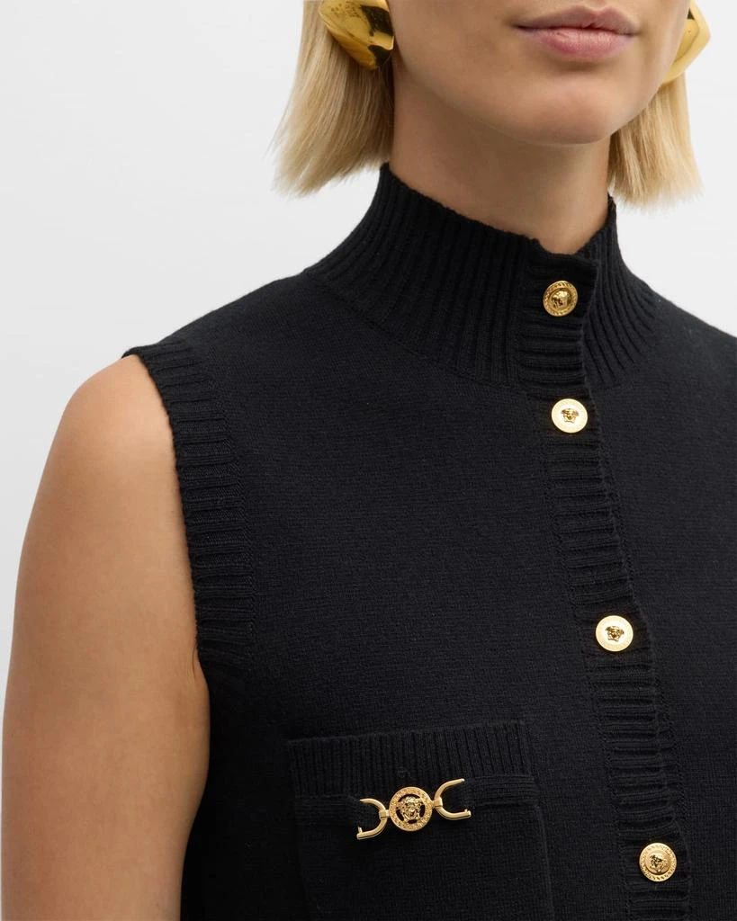 Versace Button-Front Knit Medusa Mini Dress - Dresses & Skirts - Compare  Prices from 4+ Stores - Free Shipping - BeyondStyle