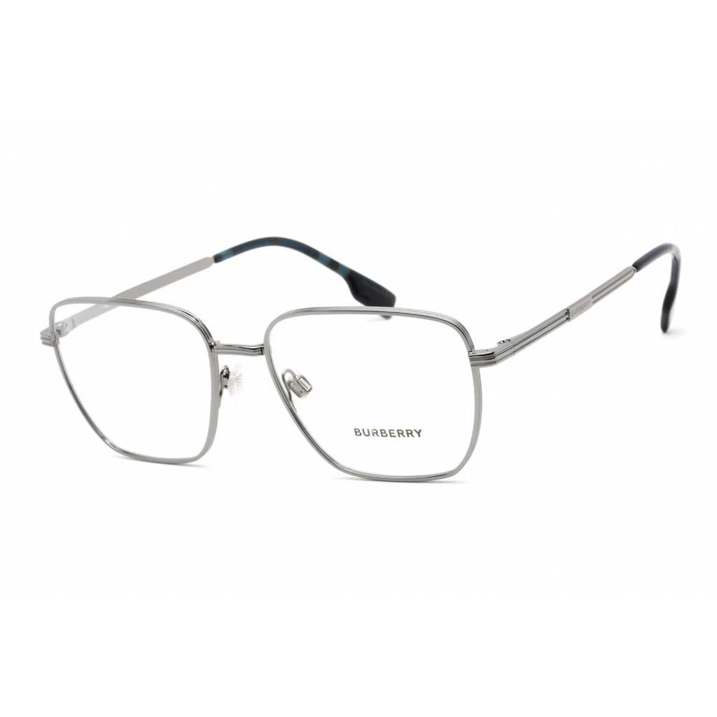 BURBERRY Burberry Men's Eyeglasses - Clear Lens Gunmetal Metal Square Frame | 0BE1368 1003 1