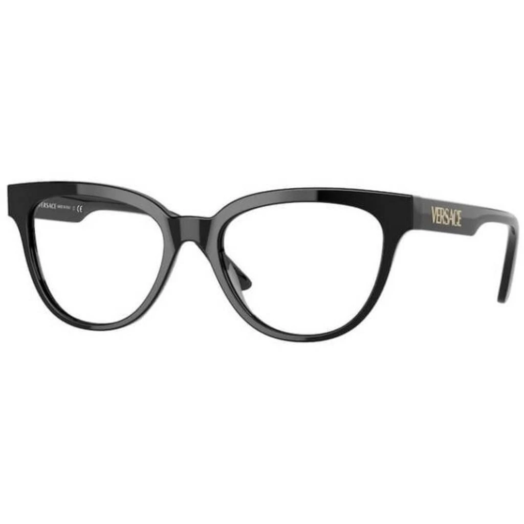 Versace Versace Women's Eyeglasses - Black Square Full-Rim Frame | VERSACE 0VE3315 GB1 1