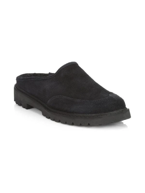 Diemme Maggiore Shearlining Lined Suede Mules 2