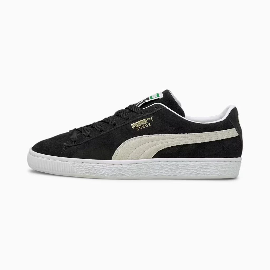Puma Suede Classic XXI  Black- White  374915-01 Men's 1