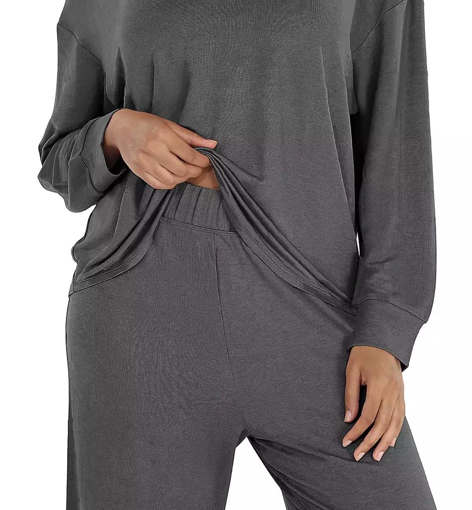 Honeydew Intimates Women's 2-Pc. Henley French Terry Pajamas Set 4