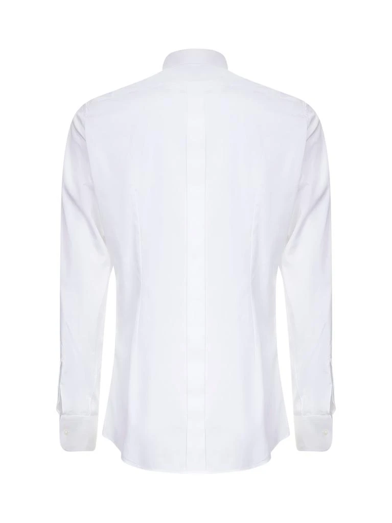 Dolce & Gabbana DOLCE & GABBANA | White cotton poplin Gold tuxedo shirt | Man | 38 2