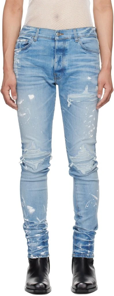 AMIRI Blue Painter Denim MX1 Jeans 1